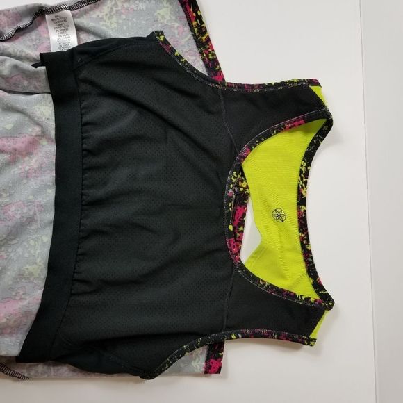 GAIAM Workout Top Shelf Bra Multi Color - Picture 5 of 7